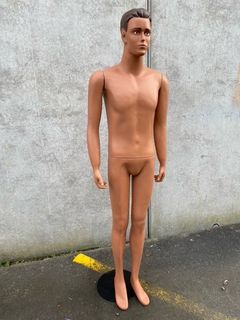 Mannequin #26 Male Full Plaster (H 1.8m)