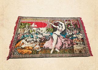 Belly Dancer Tapestry (1.75m x 1.15m)