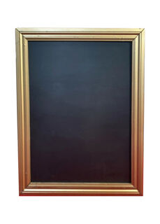 A1 Gold Frame Medium w/ Black Backing (Int: 0.6m x 0.8m, Ext: 0.93m x 0.74m)