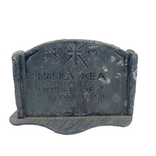 Gravestone Small #2 - Nancy Kea (W: 0.77m x H: 0.51m)