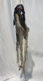 Skeleton Shroud Hanging Small #4 (H: 1m)