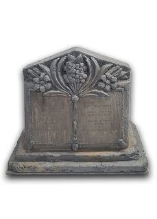 Gravestone Deluxe B - Double MacDonalds (H: 0.85m x W: 0.98m)