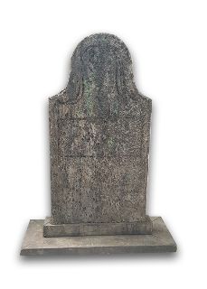 Gravestone Large H - Engraved Label (H: 1.1m x W: 0.8m)