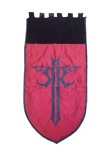 Banner Red and Black Griffin