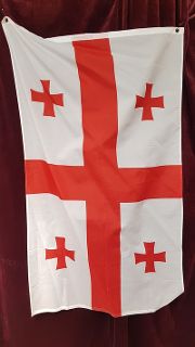 Georgia Flag (1.5m x 0.9m)