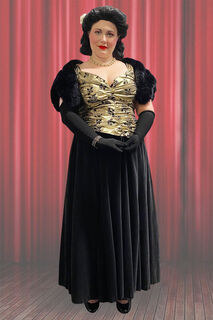 1940s Ball Dresses
