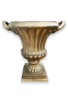 Urn (T) Copper w/ Handles (H: 0.6m x W: 0.62m handles inc)