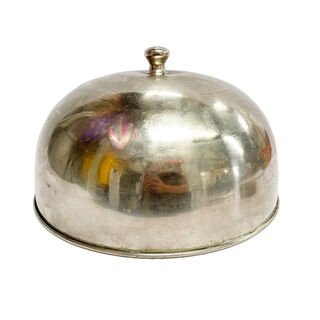 Closhe / Dome Lid #3 Large Silver (D: 36cm H: 20cm)