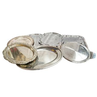 Silver Trays Assorted