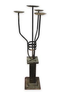 Standing Candelabra Medium 4pt  (H: 0.9 m x 0.3m)