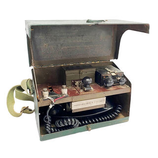 Army Field Phone/Radio Metal Case #2