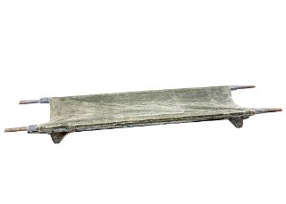 Army Stretcher Canvas Green (W: 0.52m L: 2.36m H: 0.16m)