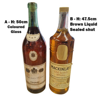 XL Bar Bottles Assorted (Approx H: 0.5m)