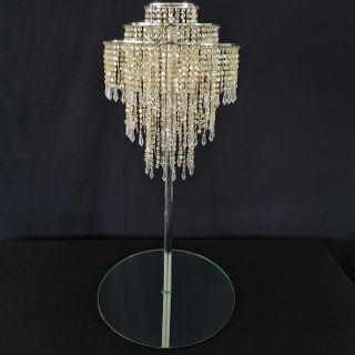 Yellow Chandelier Centrepiece (H: 1m or 0.75cm)