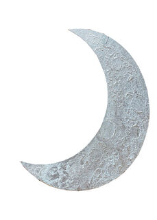 Moon Cut Out (H: 1.13m x W: 0.9m x D: 0.005 or 5mm)