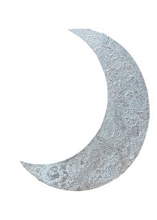 Moon Cut Out (H: 1.13m x W: 0.94m)