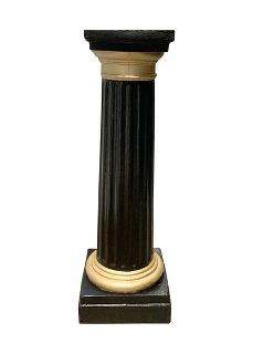 Black & Gold Plinth Plastic (H: 0.9m W+D: 0.29m)