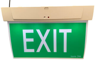 Light Up Sign: EXIT (H: 21.5cm x L: 36cm x W: 10cm)