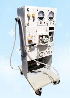 Blood/Dialysis Medical Machine w/ Wheels (H: 1.2m x L: 0.5m x W: 0.5m)