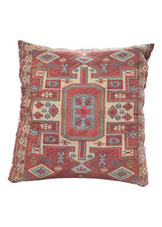Cushion Large - Red Aztec