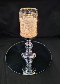 Light Up Candelabra Centrepiece (H: 30cm)