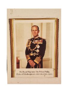 Colour Prince Phillip Poster (H: 64cm x W: 46cm)