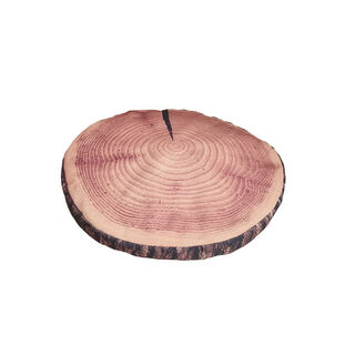 Log Cut Rounds Cushion (H: 5cm x Dia: 45cm)