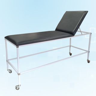 Gurney # 3 Examination Bed w/ Adjustable Back (H: 0.85m - 1.33m x L: 1.95m x W: 0.65m)