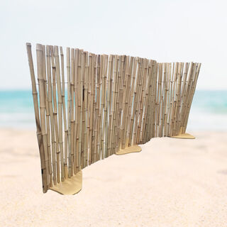 Bamboo Fence w/ Feet Medium (H: 0.83m x L: 1.6m)