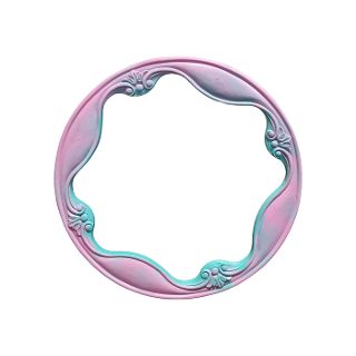 Round Pink & Teal Frame Large (Internal Dia: 60cm, External Dia: 67.5cm)