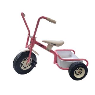 Child’s Tricycle White & Pink (H: 64cm x L: 80cm x W: 54cm)