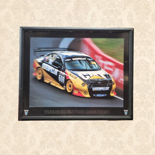 Framed Poster - V8 Car #600 (H: 44cm x W: 54cm)