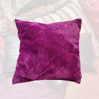 Cushion Medium - Purple Velvet (50cm)