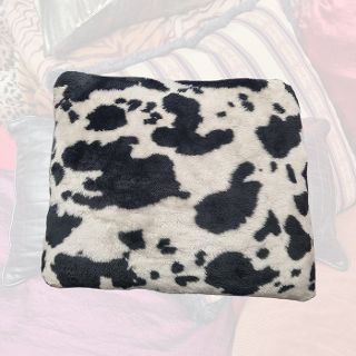 Cushion Large - Fluffy Cow Pattern (60cm x 50cm)