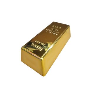 Gold Bar - Plastic Small (L: 6cm x H: 4.5cm x D: 7cm)