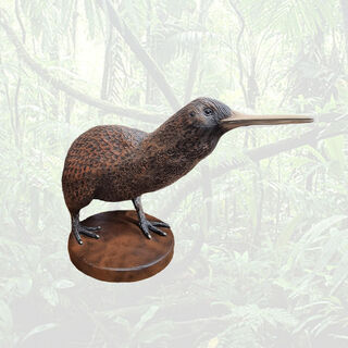 Life Size Kiwi Adult #1 (H: 45cm x W: 60cm x D: 32cm)