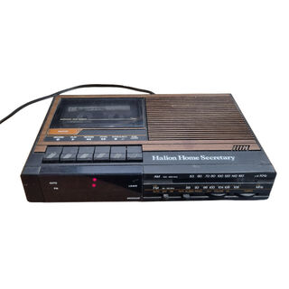Radio / Alarm / Voice Mail Tape Machine - Halion Home Security - Working