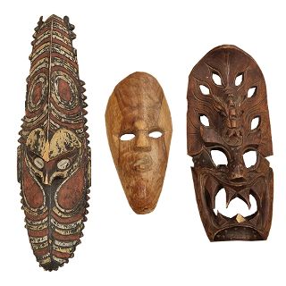 Masks Wooden Assorted