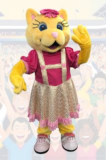Girl Cat Mascot - EVENT HIRE ONLY