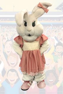 Lady Bunny Mascot - EVENT HIRE ONLY