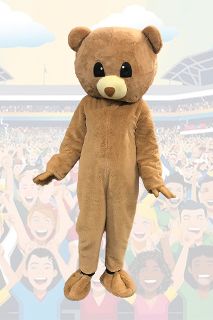 Brown Bear Mascot