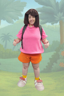 Explorer Girl Mascot