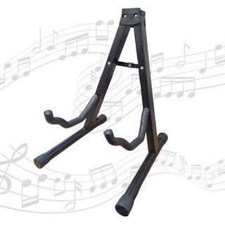 Guitar Stand - Black (H: 36.5cm x L: 28.5cm x W: 29.5cm)
