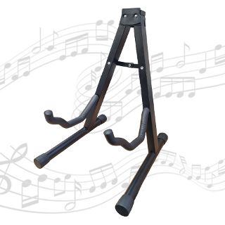 Guitar Stand - Black (H: 36.5cm x L: 28.5cm x W: 29.5cm)