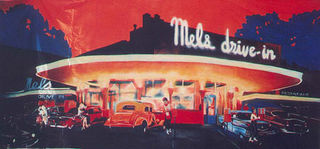 Mels Drive-In Backdrop (W: 7m x H: 3m)