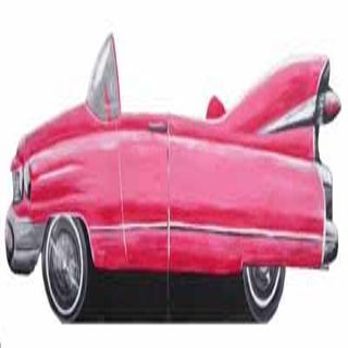 Cadillac Car Cut-out (H: 1.15m x L: 2.6m)