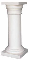 Ascending Plinths White (O) (H: 1m x W: 0.4m)