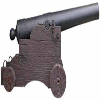 Cannon Large Resin (H: 0.95m x L: 2.02m x W: 0.75m)